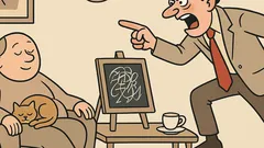 Witz: Phlegmatiker vs. Choleriker bei 2+2