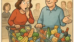 Witz: Zwei volle Wagen, kein Klopapier